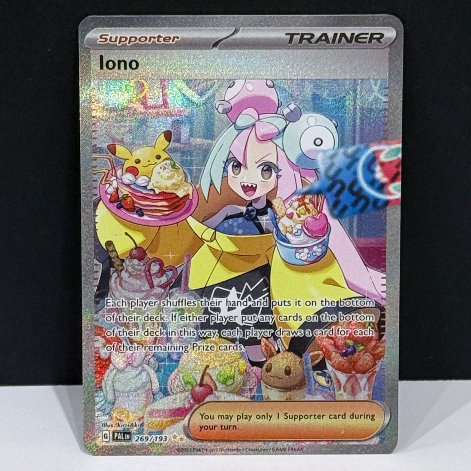 2023 Pokemon Paldea Evolved 269/193 Iono Special Illustration Rare