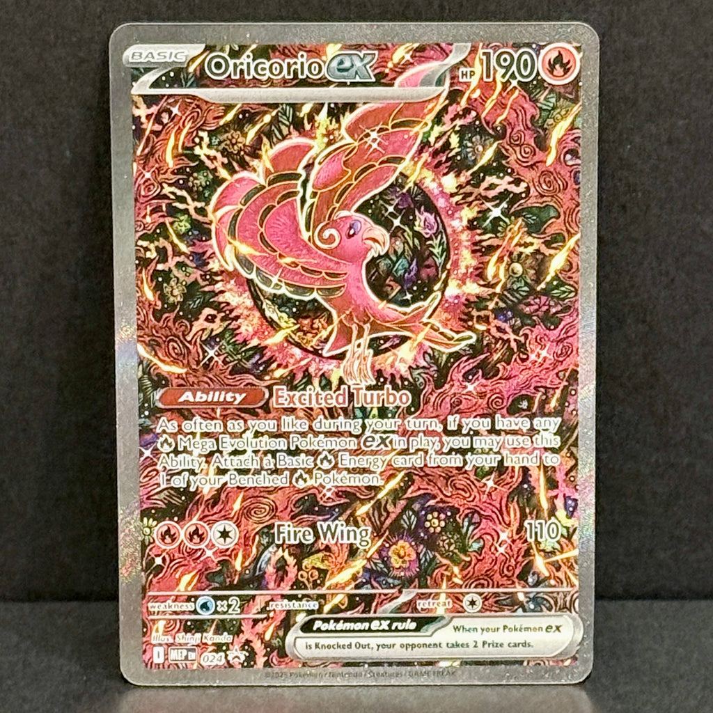 2025 Pokemon Mega Evolution Promos 024 Oricorio EX Promo