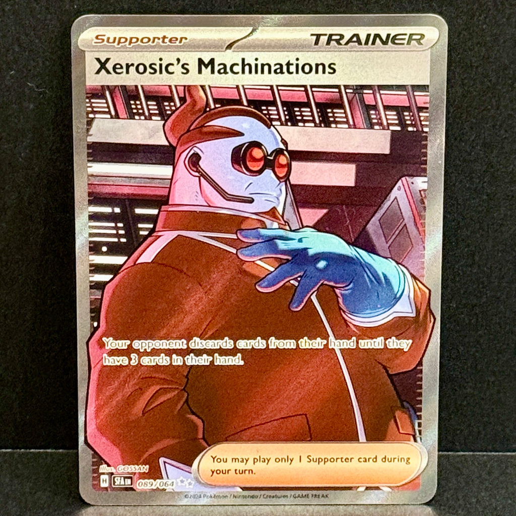 2024 Pokemon Shrouded Fable 089/064 Xerosic's Machinations Ultra Rare