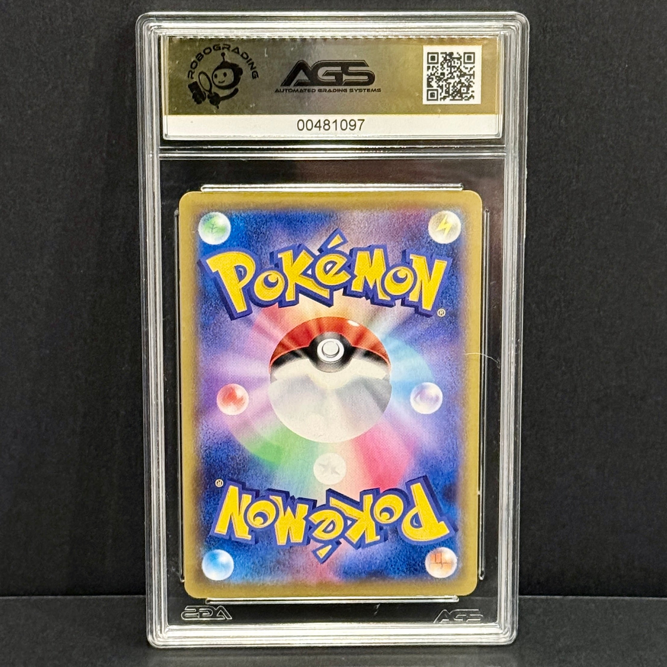 2021 Pokemon Japanese High Class 002/019 Gengar VMAX Rare Holofoil AGS 10