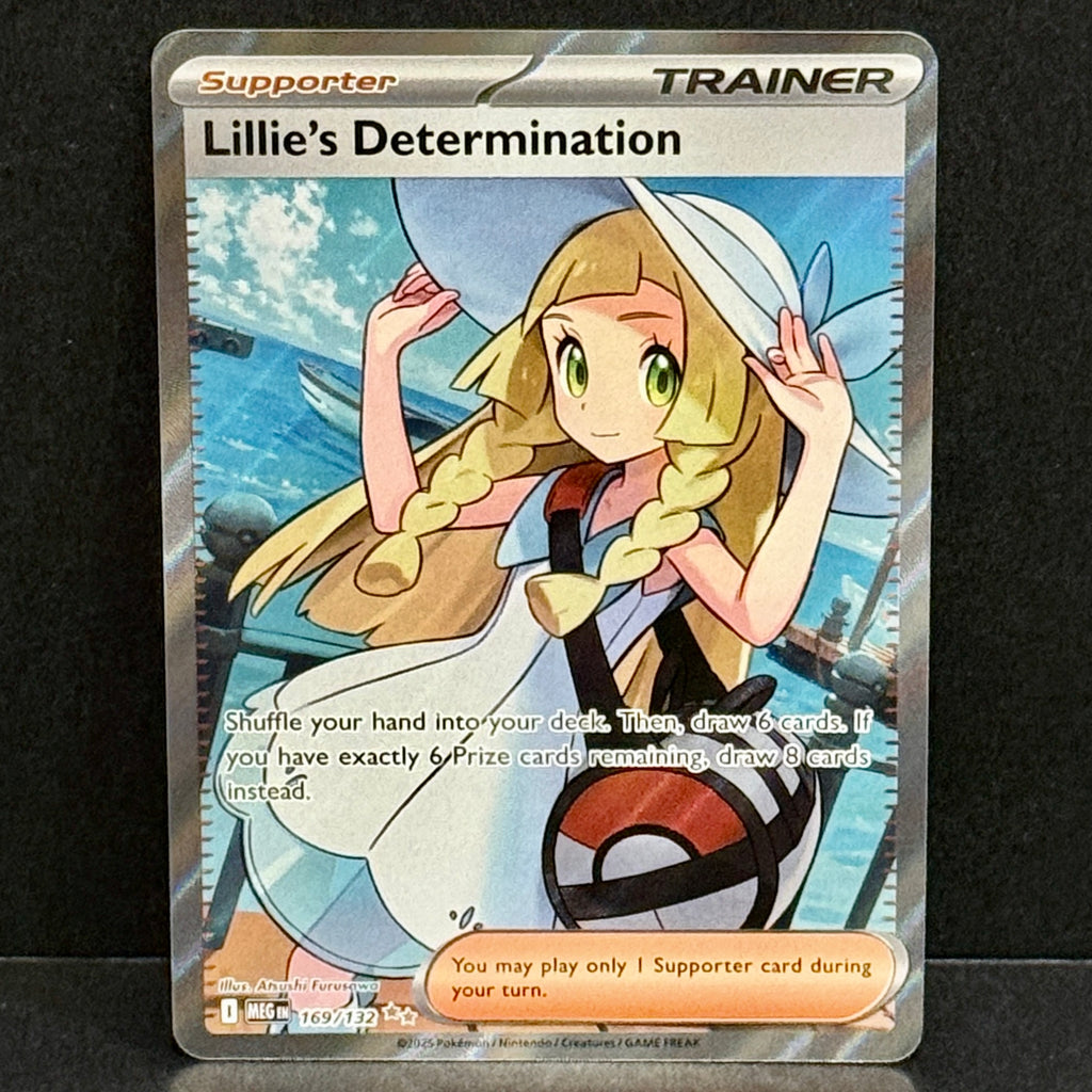 2025 Pokemon Mega Evolution 169/132 Lillie's Determination Ultra Rare