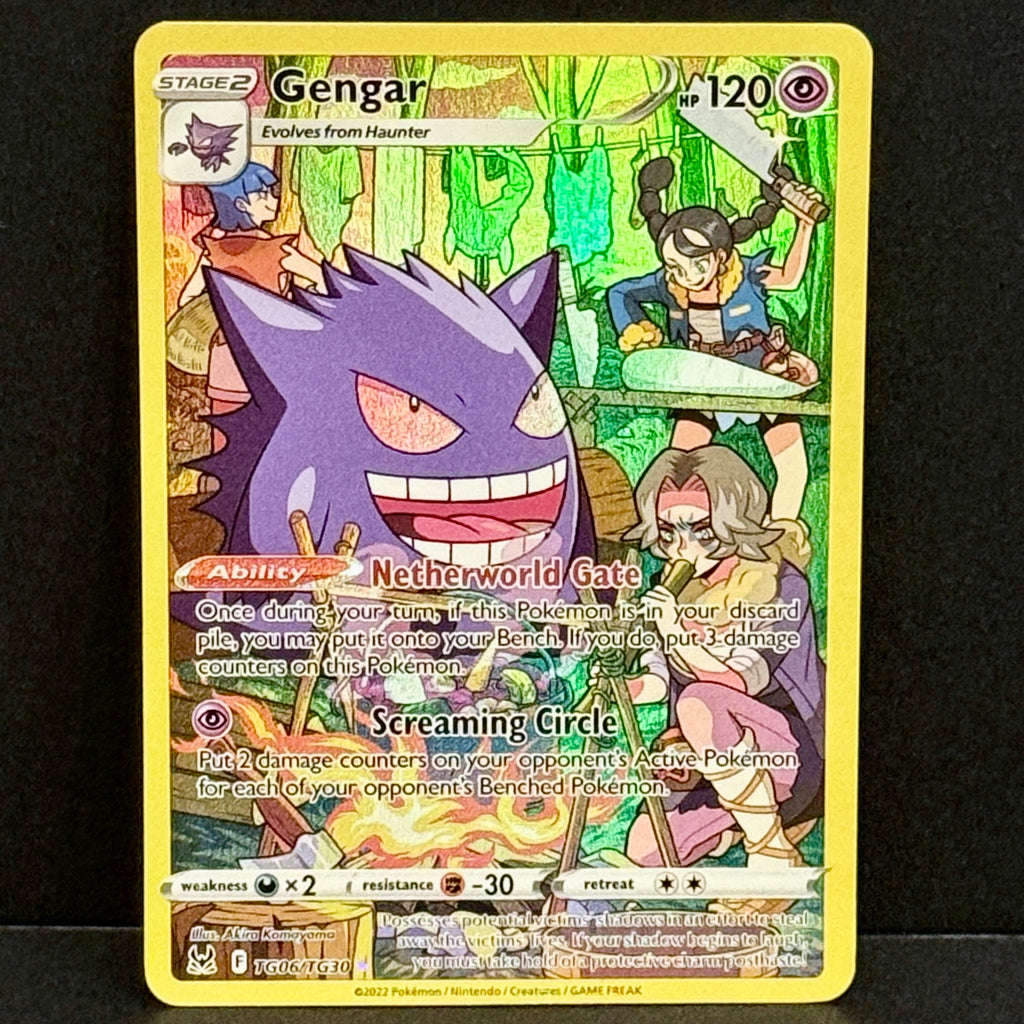 2022 Pokemon Lost Origin Trainer Gallery TG06/TG30 Gengar Ultra Rare