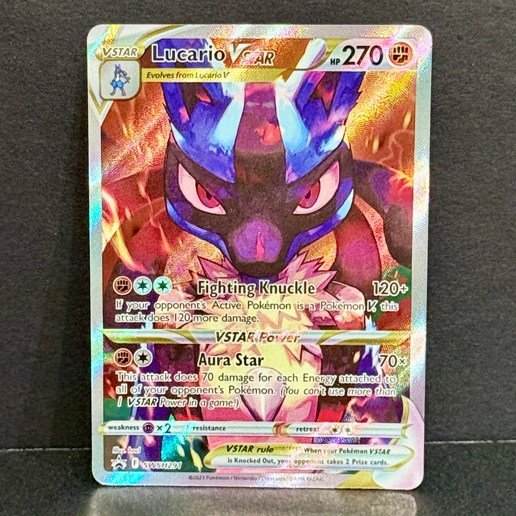 2023 Pokemon Sword & Shield Promo SWSH291 Lucario VSTAR Promo