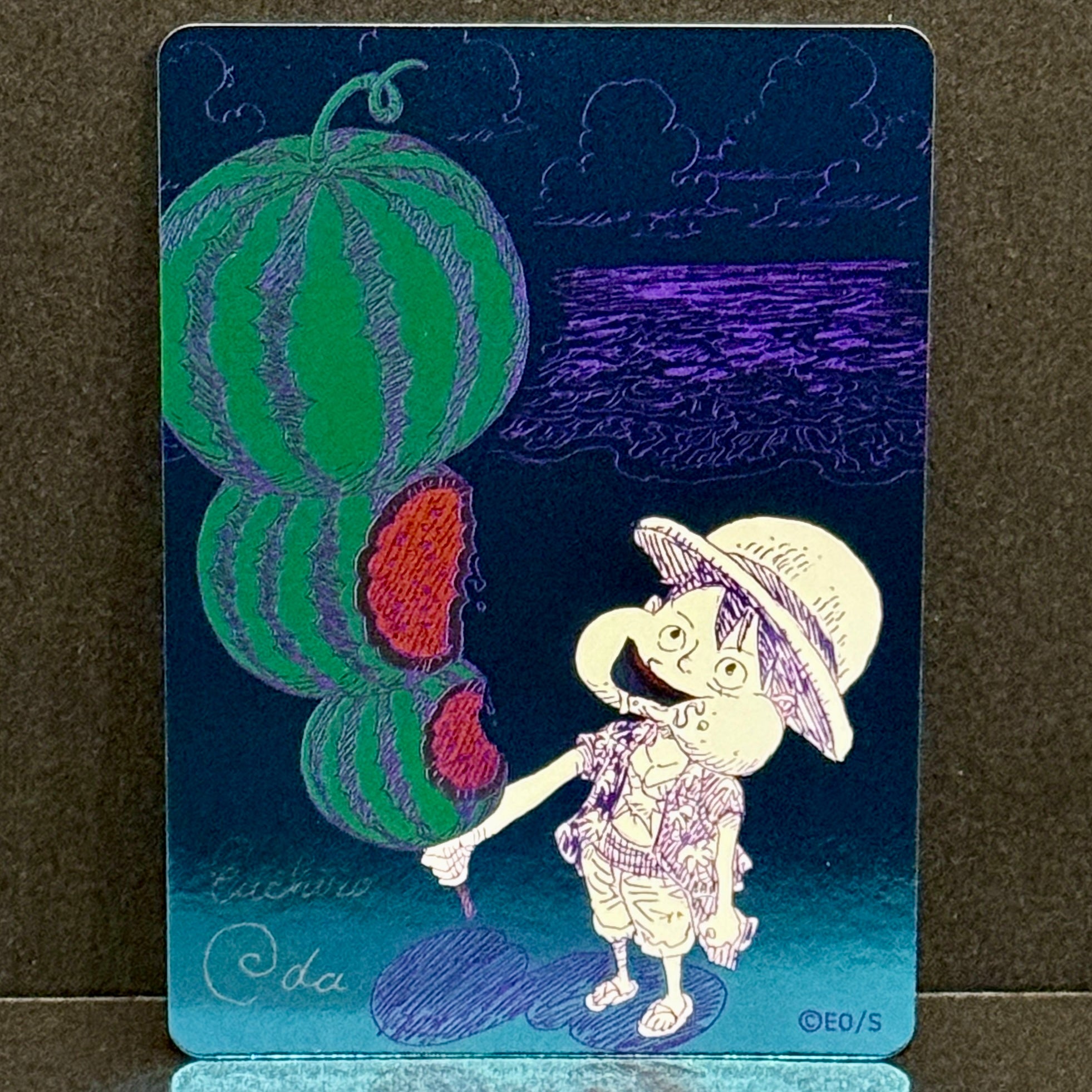 One Piece NatsuComi 2026 Eiichiro Oda Luffy Promo (Watermelon Luffy)