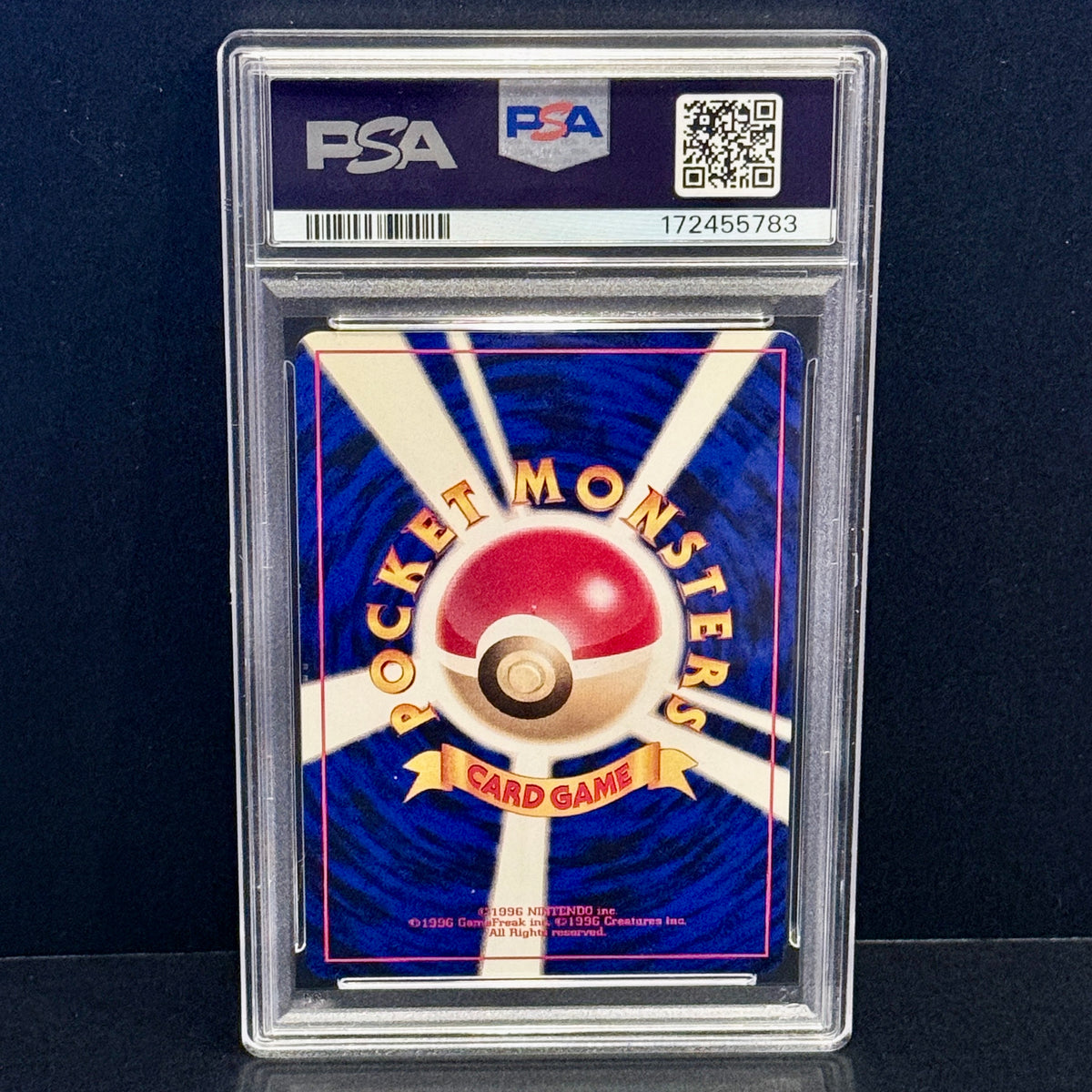 2001 Pokemon Japanese Neo Destiny 094 Dark Gengar Rare PSA 7