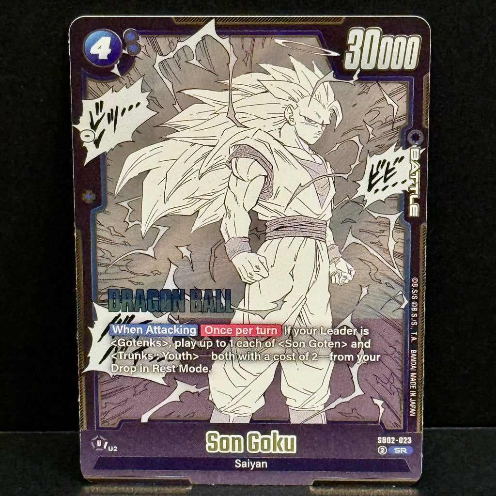2025 Dragon Ball Manga Booster 02 SB02-023 Son Goku Super Rare