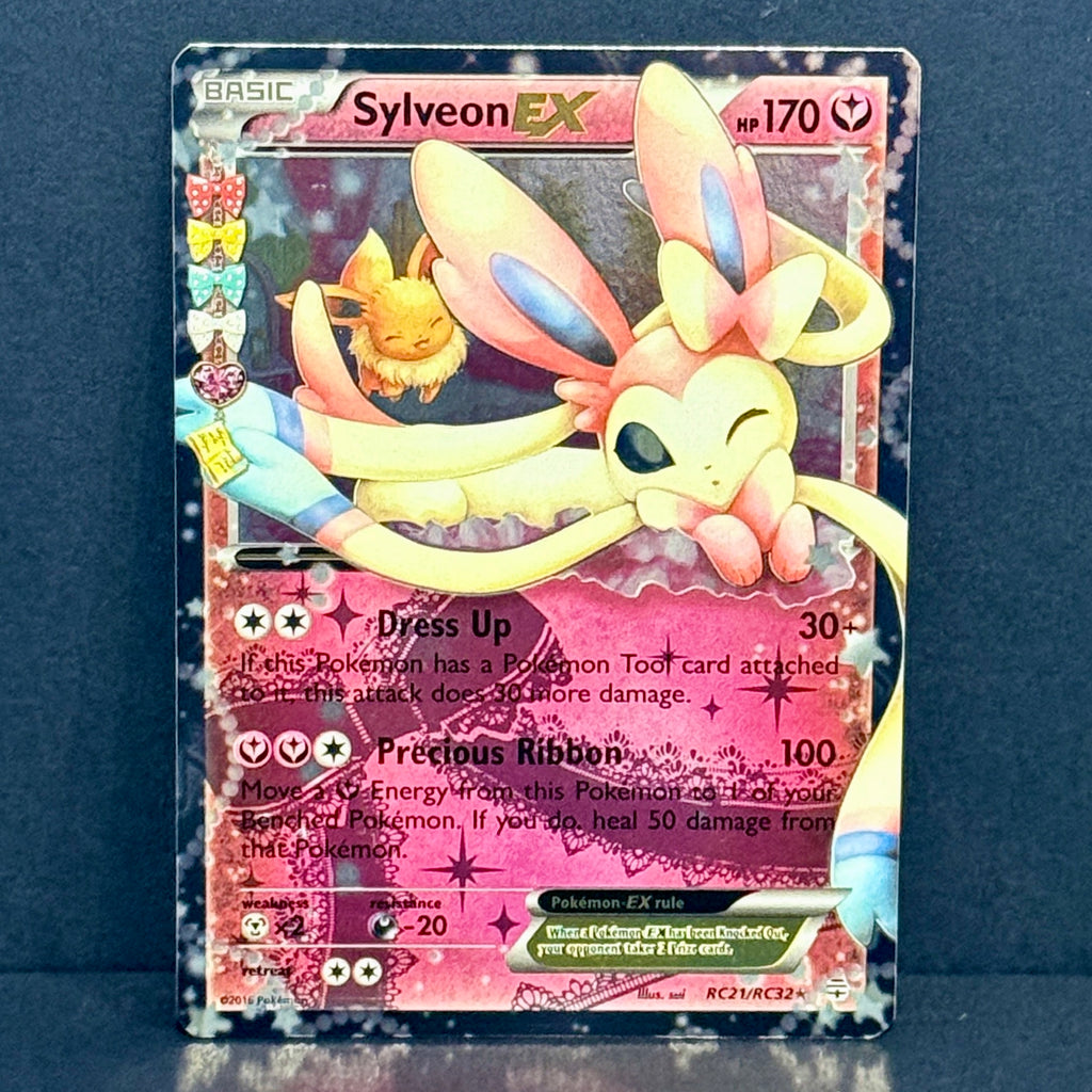 2016 Pokemon Generations: Radiant Collection RC21/RC32 Sylveon EX Rare Holo