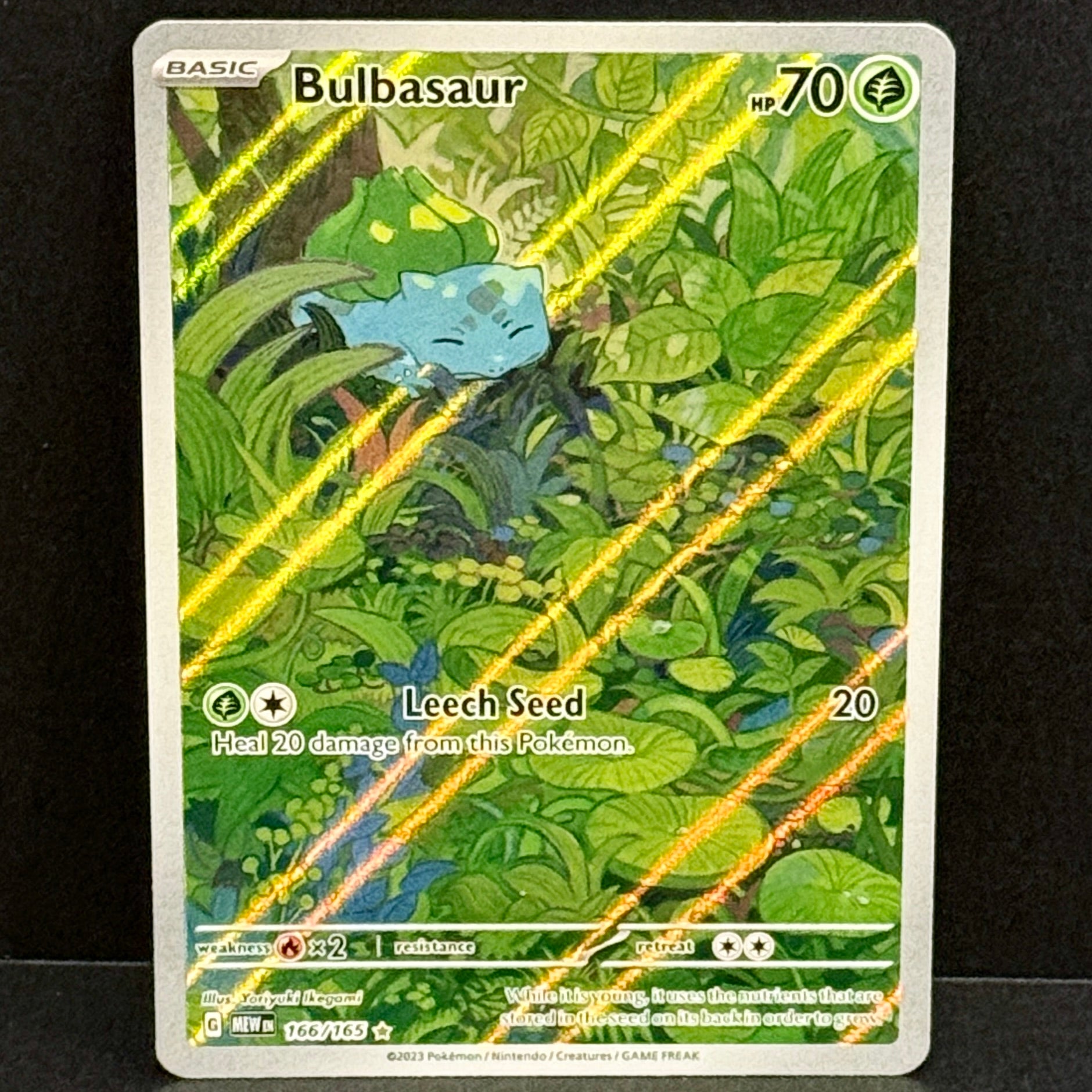 2023 Pokemon SV 151 Venusaur / Ivysaur / Bulbasaur Set of 3
