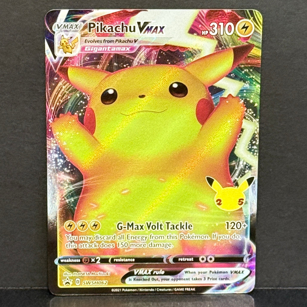 2021 Pokemon Sword & Shield Promo SWSH062 Pikachu VMAX Promo
