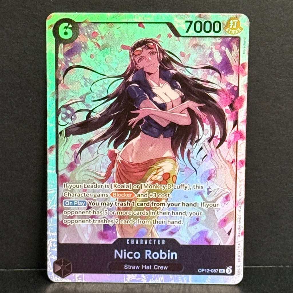 One Piece TCG Legacy of the Master OP12-087 Nico Robin SR