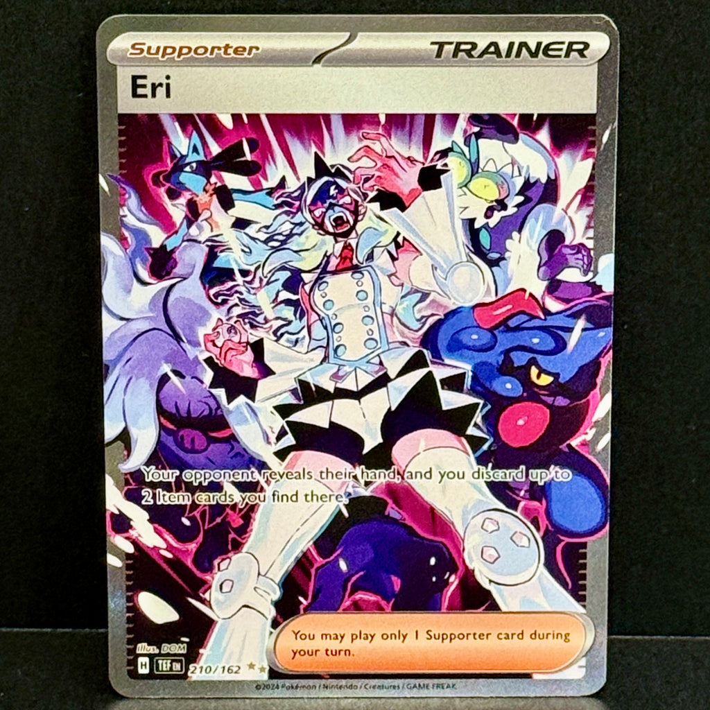 2024 Pokemon Temporal Forces 210/162 Eri Special Illustration Rare