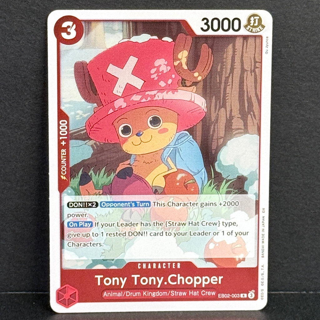 One Piece TCG Extra Booster: Anime 25th Collection EB02-003 Tony Tony.Chopper R