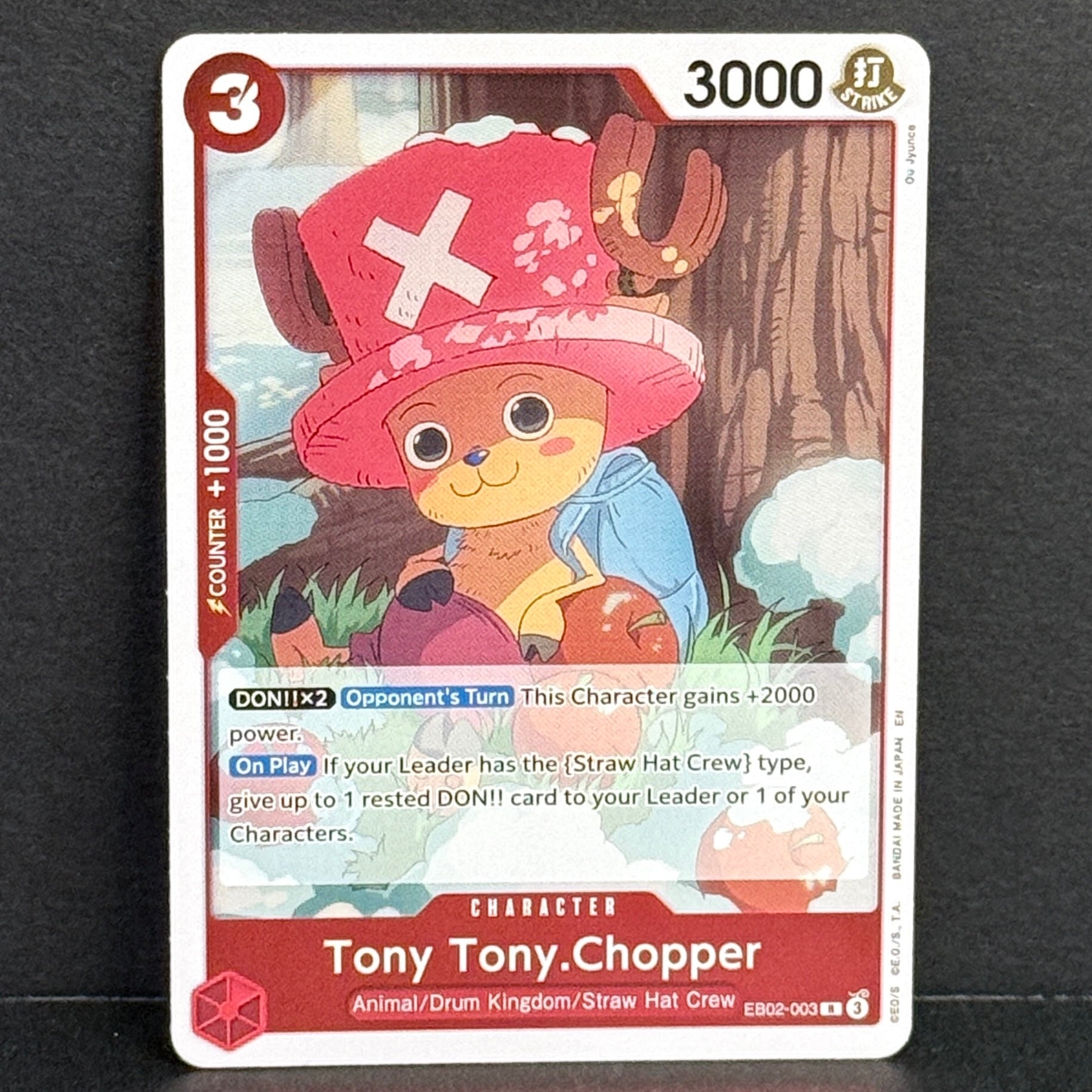 One Piece TCG Extra Booster: Anime 25th Collection EB02-003 Tony Tony.Chopper R