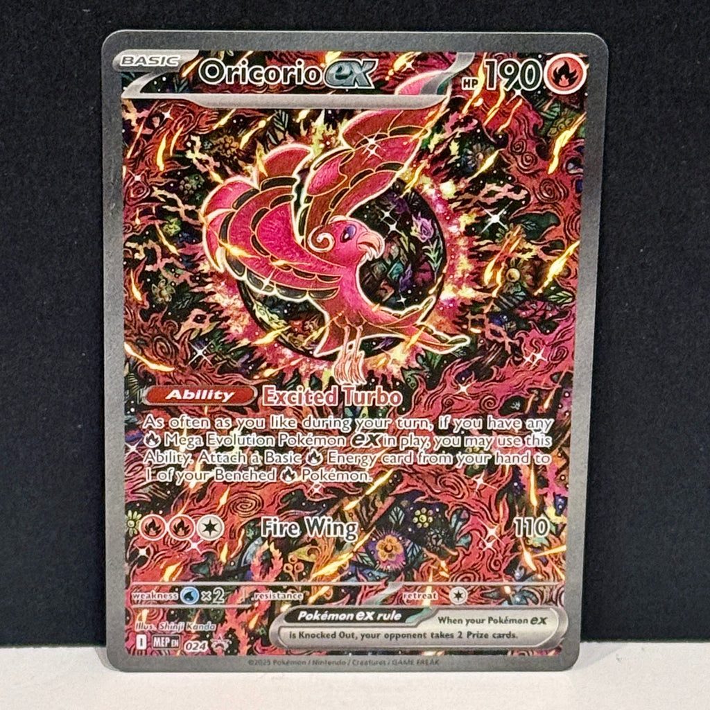 2025 Pokemon Mega Evolution Promos 024 Oricorio EX Promo