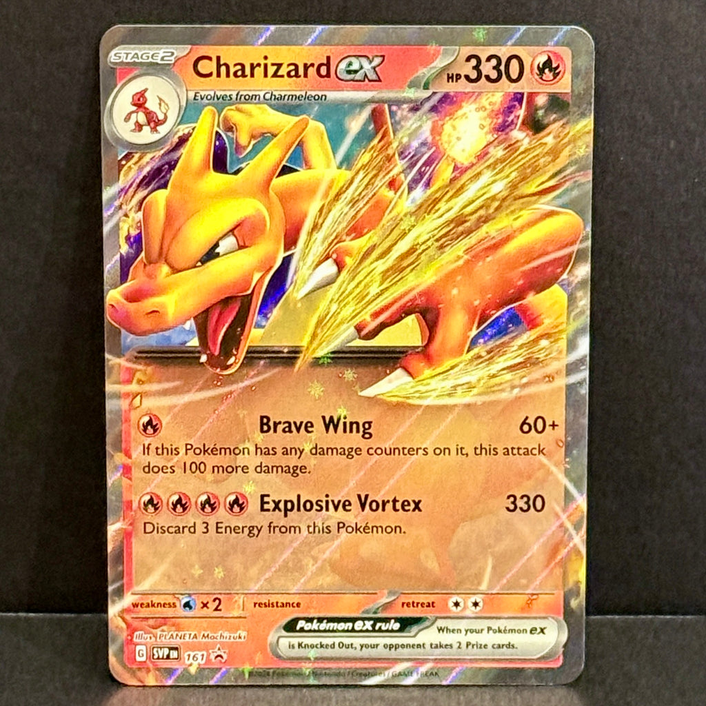 2024 Pokemon Scarlet & Violet Promo 161 Charizard EX Promo