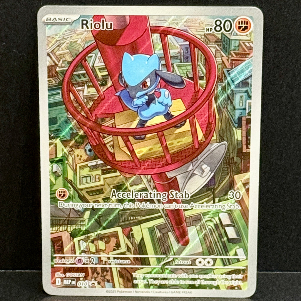 2025 Pokemon Mega Evolution Promo 010 Riolu Promo