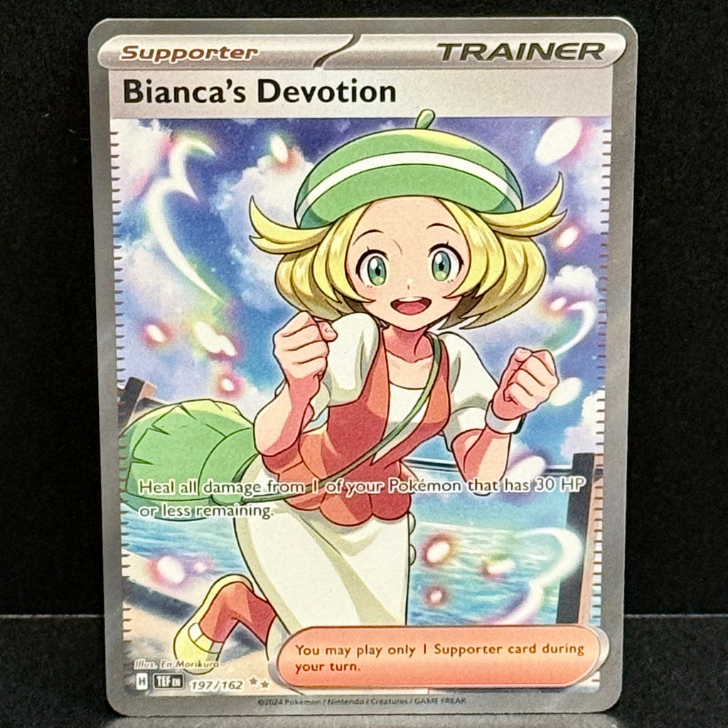 2024 Pokemon Temporal Forces 197/162 Bianca's Devotion Ultra Rare