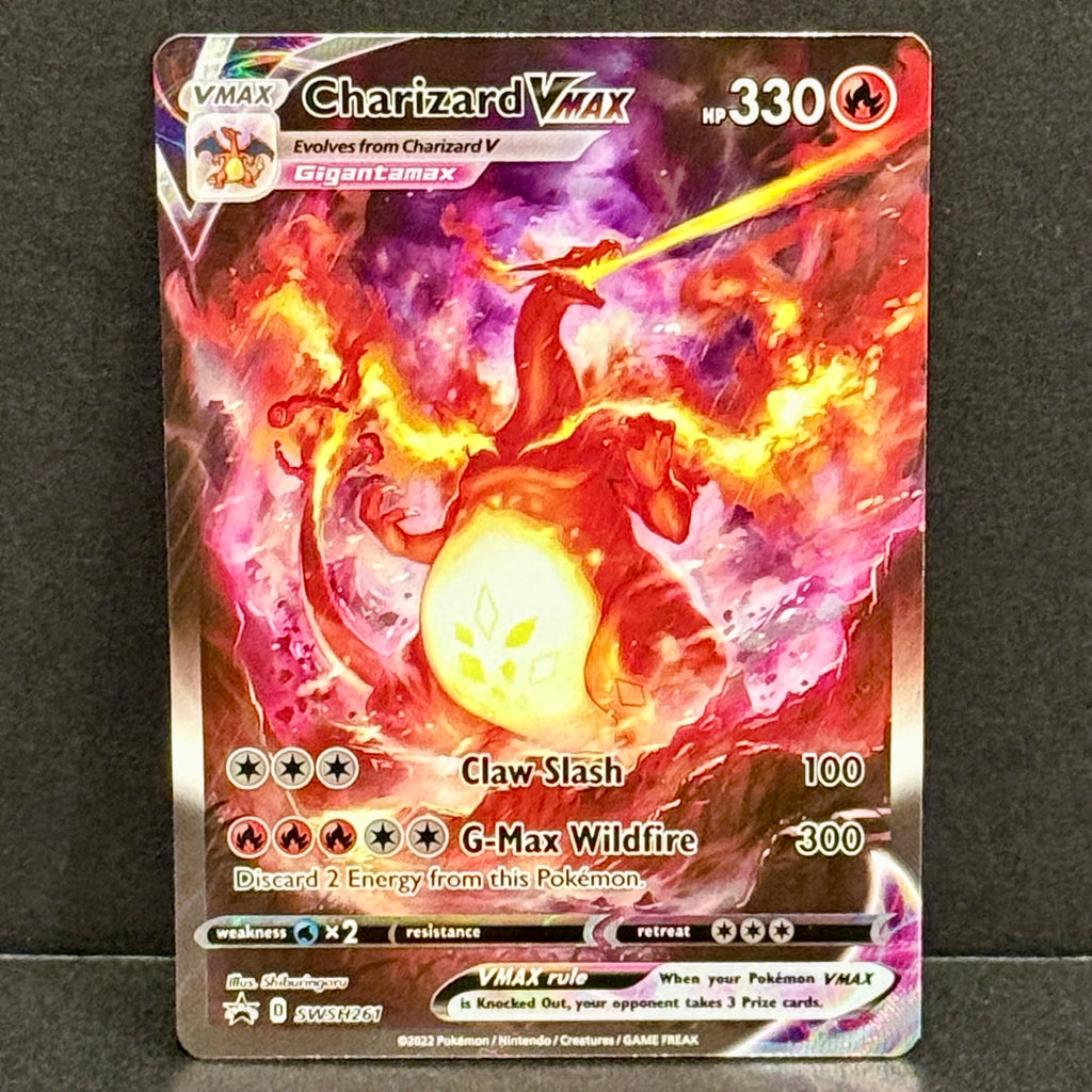2022 Pokemon Sword & Shield Promo SWSH261 Charizard VMAX Promo