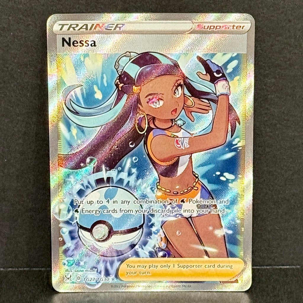 2022 Pokemon Lost Origin Trainer Gallery TG27/TG30 Nessa Ultra Rare – Final Form Collectables