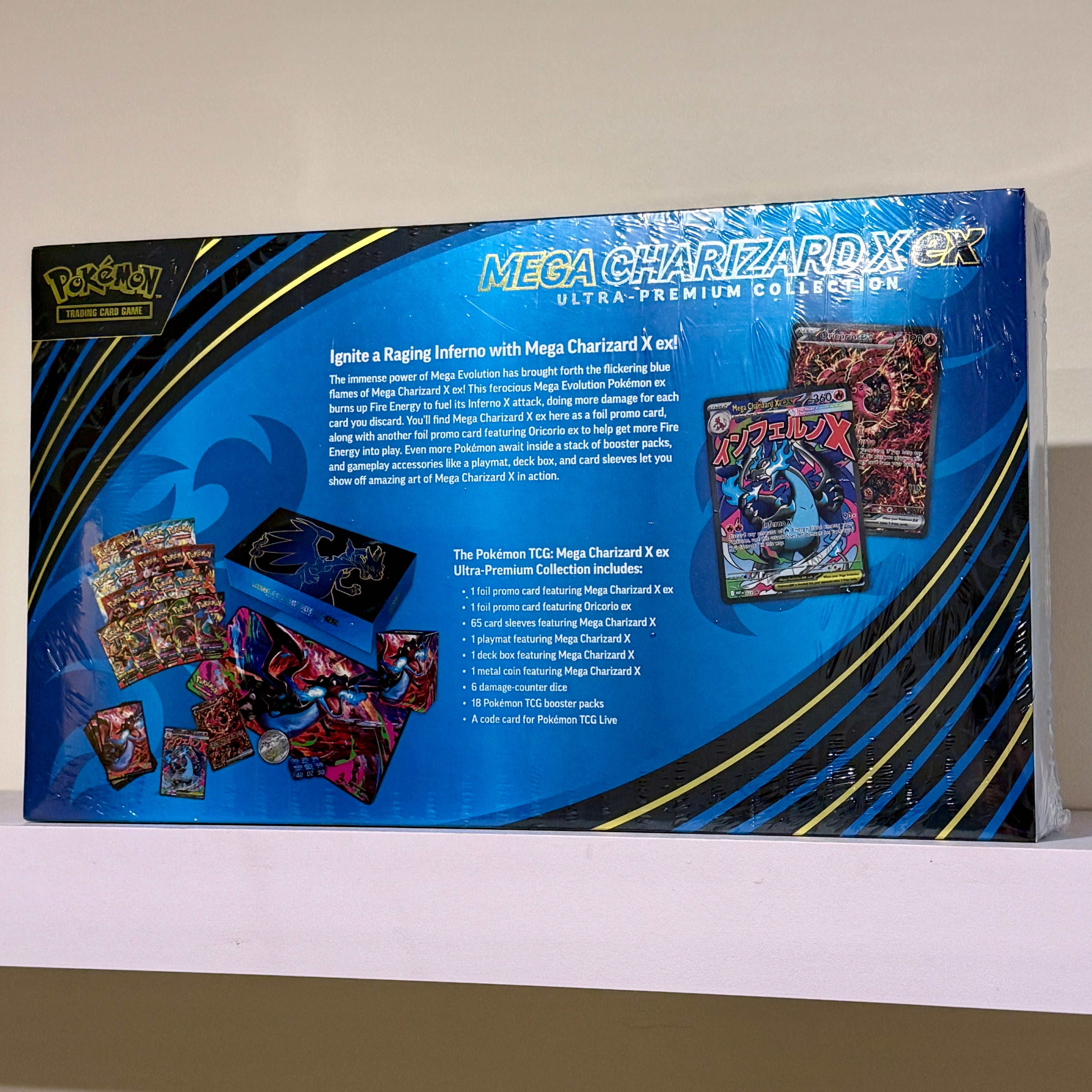 Pokemon Mega Charizard X EX Ultra Premium Collection