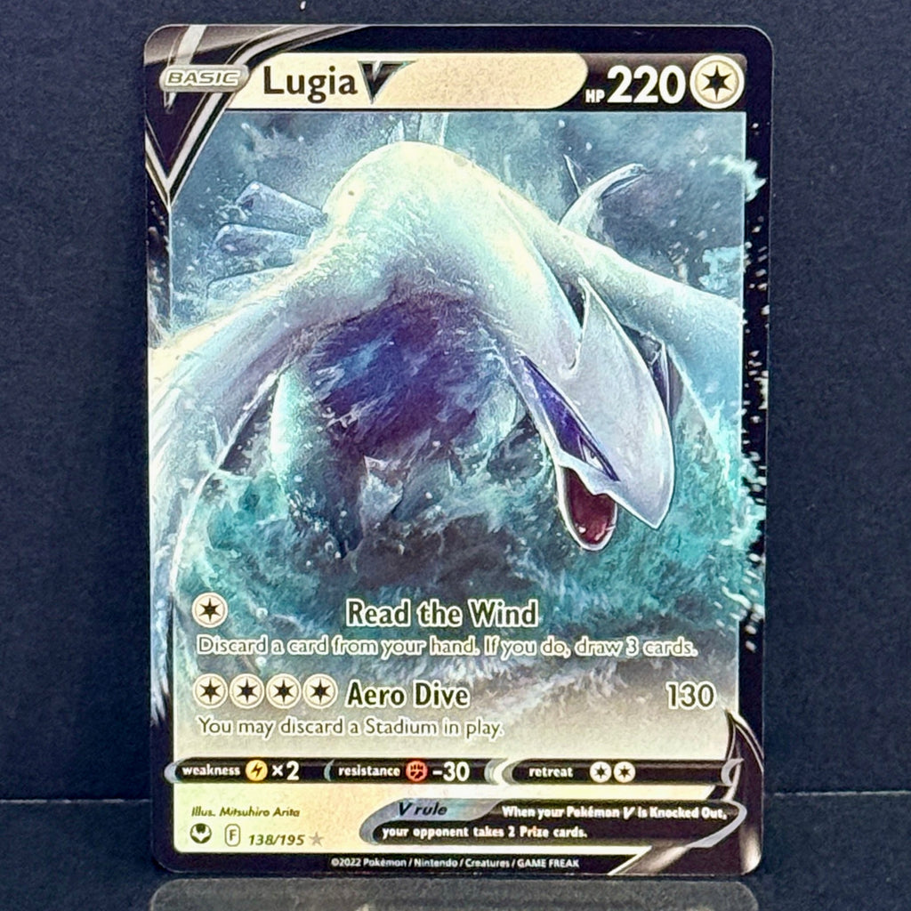 2022 Pokemon Silver Tempest 138/195 Lugia V Ultra Rare