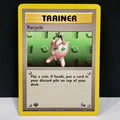 1999 Pokemon Fossil 61/62 Recycle Common 1st Edition