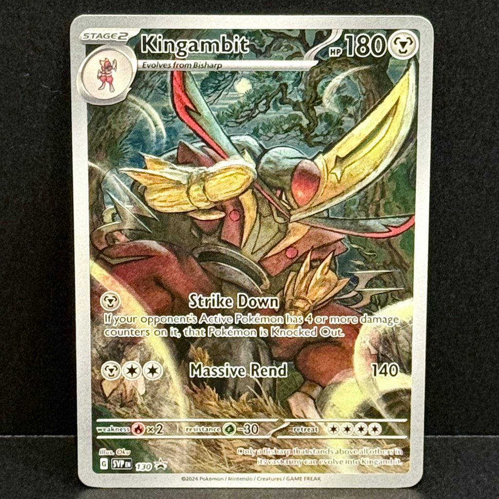 2023 Pokemon Scarlet Violet Promo 130 Kingambit Promo