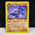 2000 Pokemon Team Rocket 27/82 Dark Machamp Rare 1st Edition