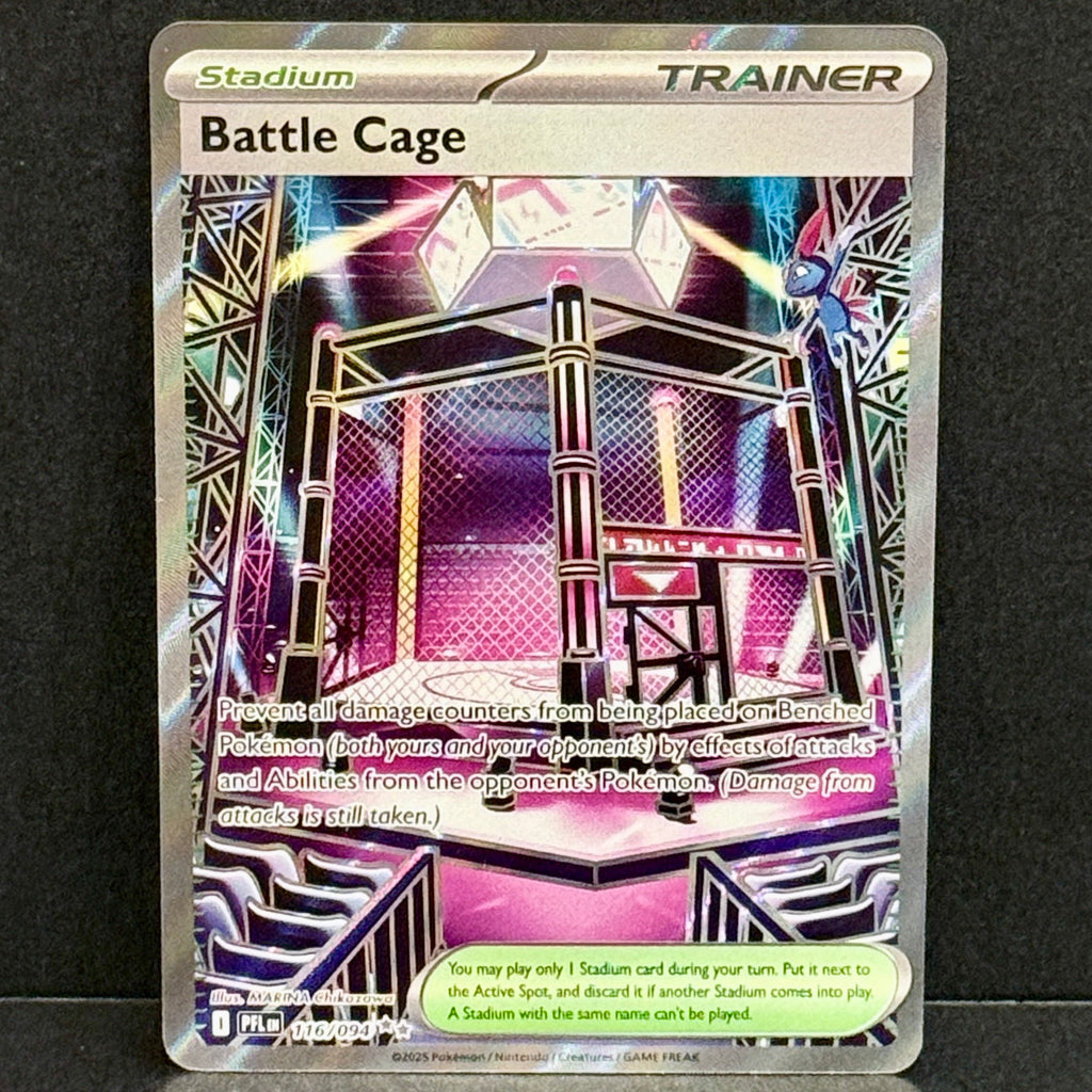 2025 Pokemon Phantasmal Flames 116/094 Battle Cage Ultra Rare