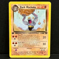 2000 Pokemon Team Rocket 040/082 Dark Machoke Uncommon 1st Edition