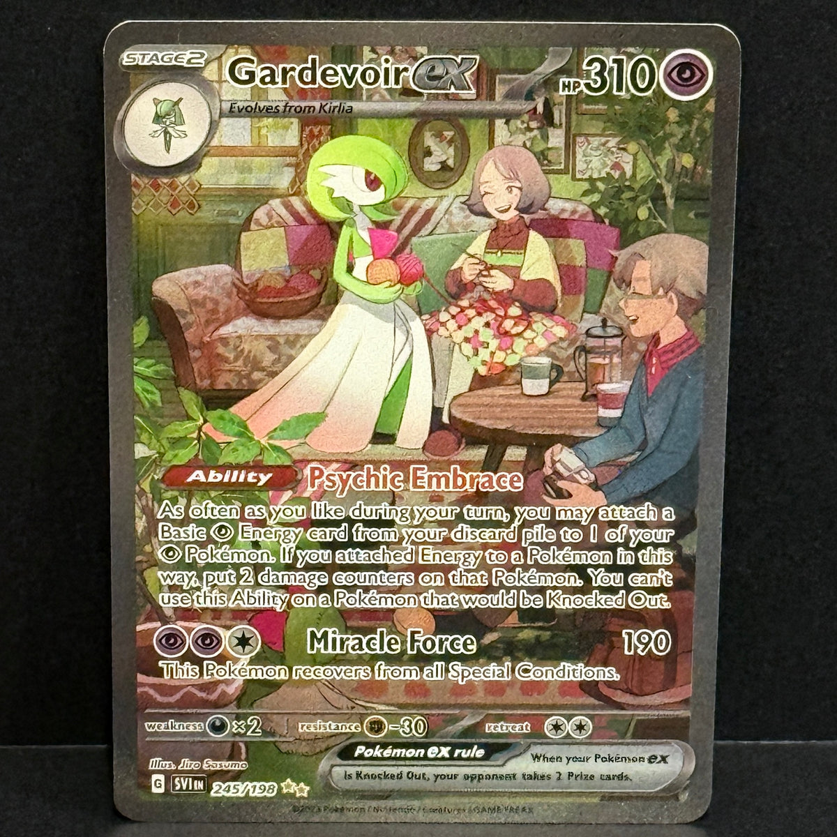 2023 Pokemon Scarlet & Violet Base Set 245/198 Gardevoir EX Special Illustration Rare