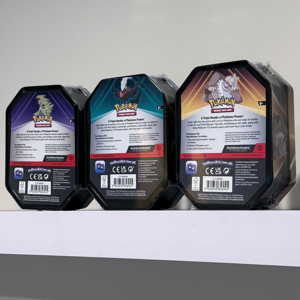 Pokemon Tripple Whammy Tin