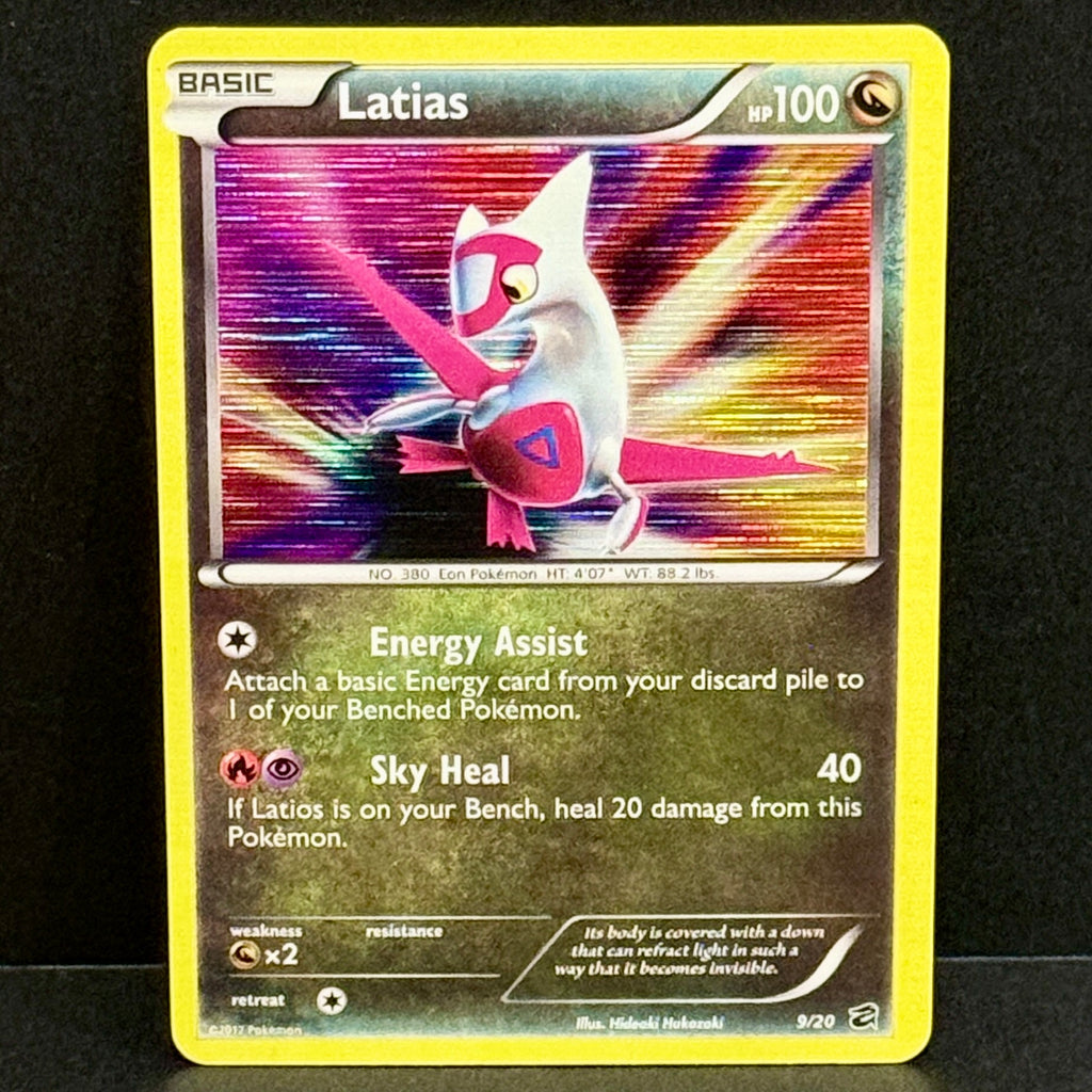 2012 Pokemon Dragon Vault 9/20 Latias Holo Rare