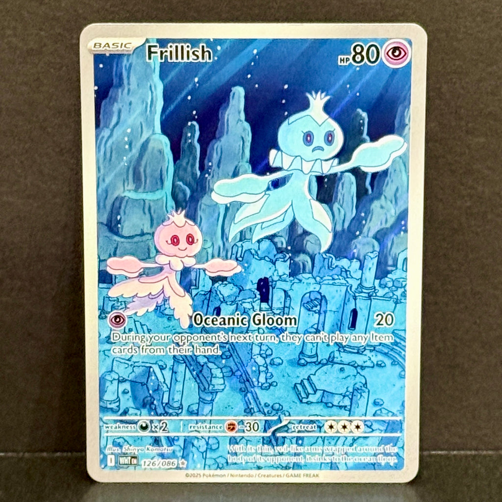 2025 Pokemon White Flare 126/086 Frillish Illustration Rare