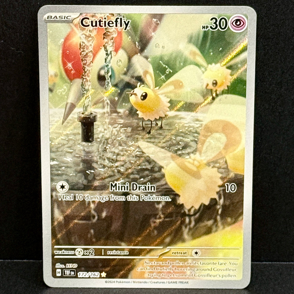 2024 Pokemon Temporal Forces 172/162 Cutiefly Illustration Rare