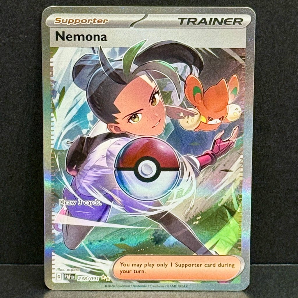 2024 Pokemon Paldean Fates 238/091 Nemona Special Illustration Rare