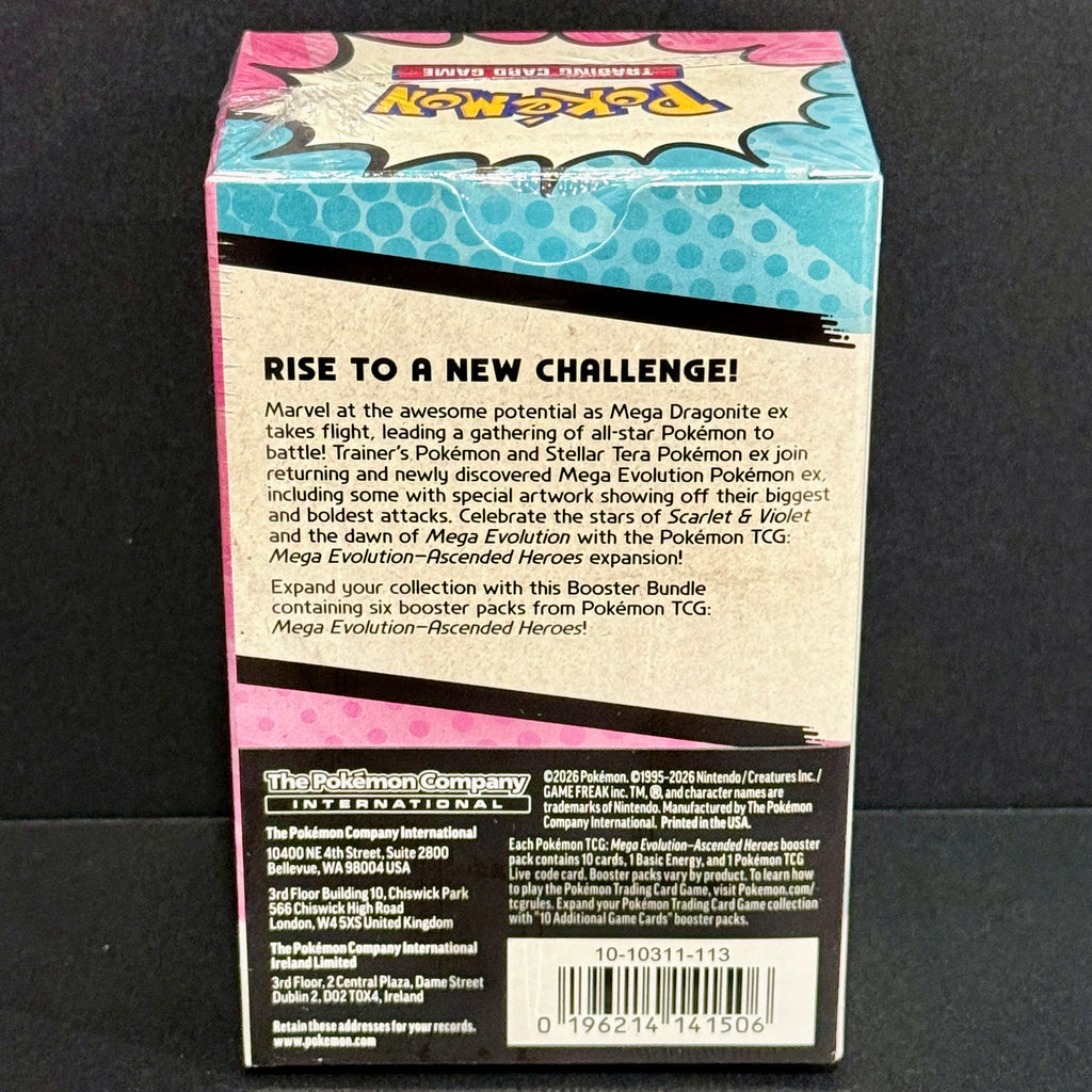 Pokemon Ascended Heroes Booster Bundle