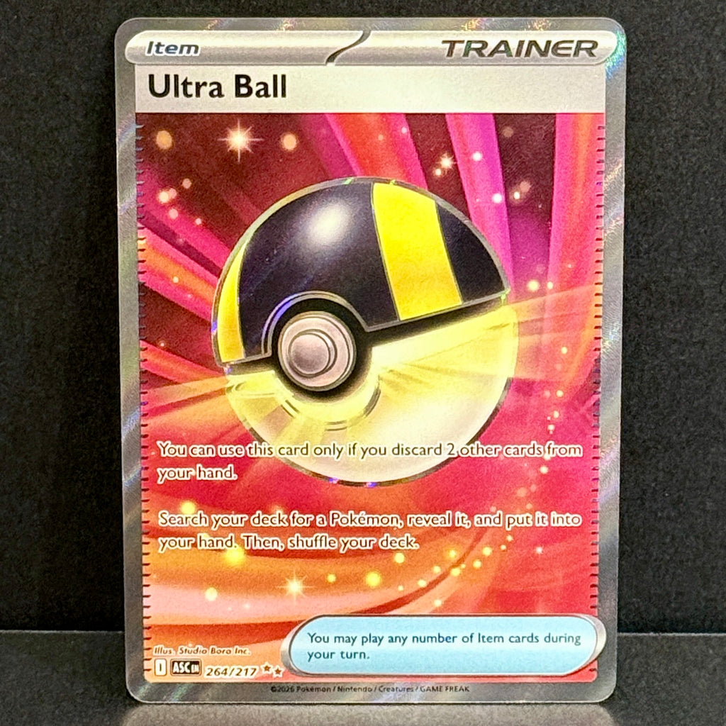 2026 Pokemon Ascended Heroes 264/217 Ultra Ball Ultra Rare