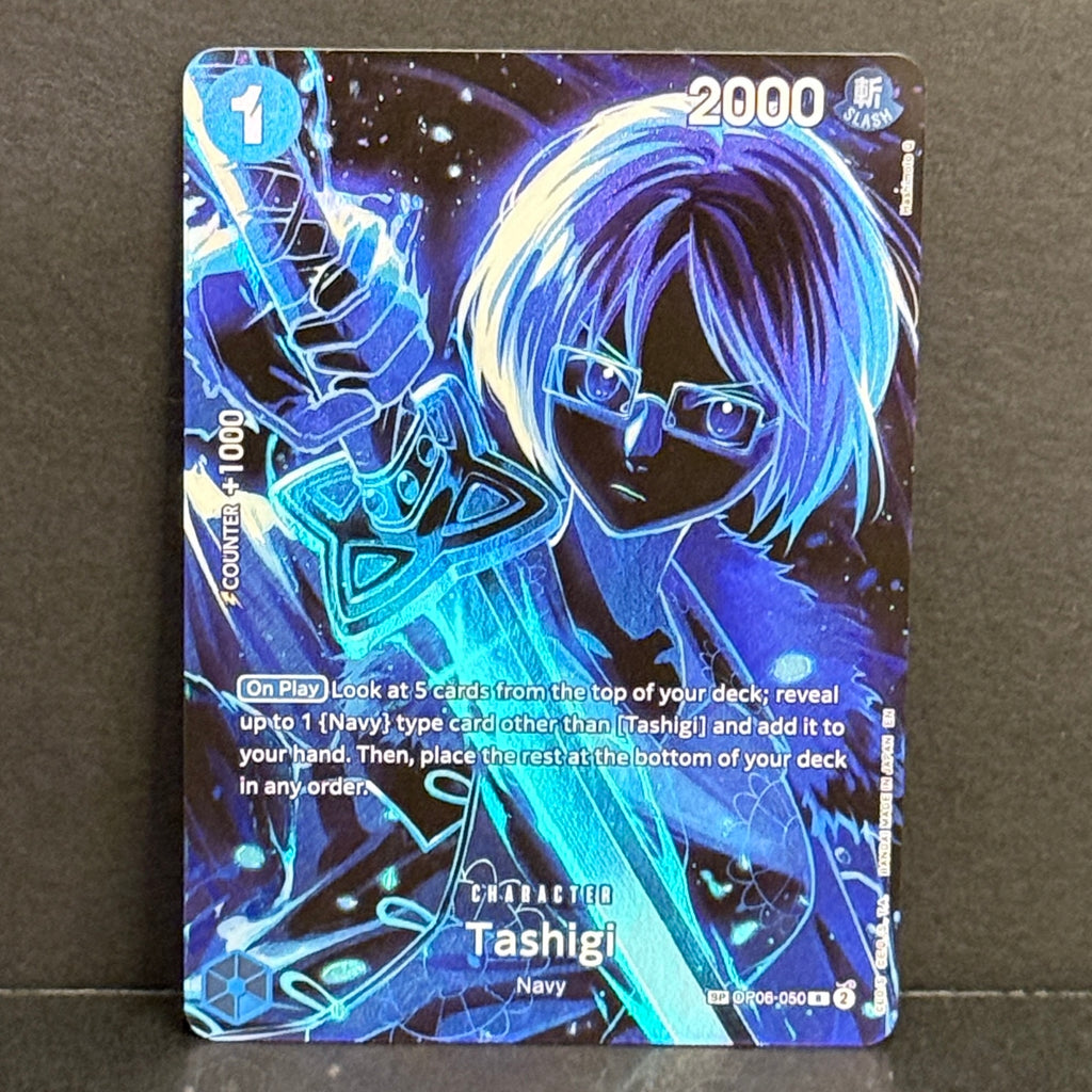 One Piece TCG Legacy of the Master OP06-050 Tashigi SP R