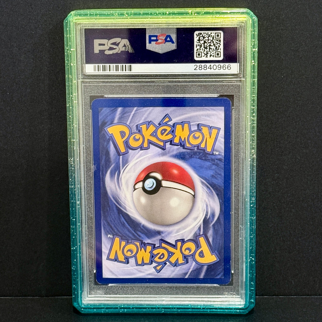 1999 Pokemon Jungle 10/64 Scyther (No Symbol) Rare PSA 8