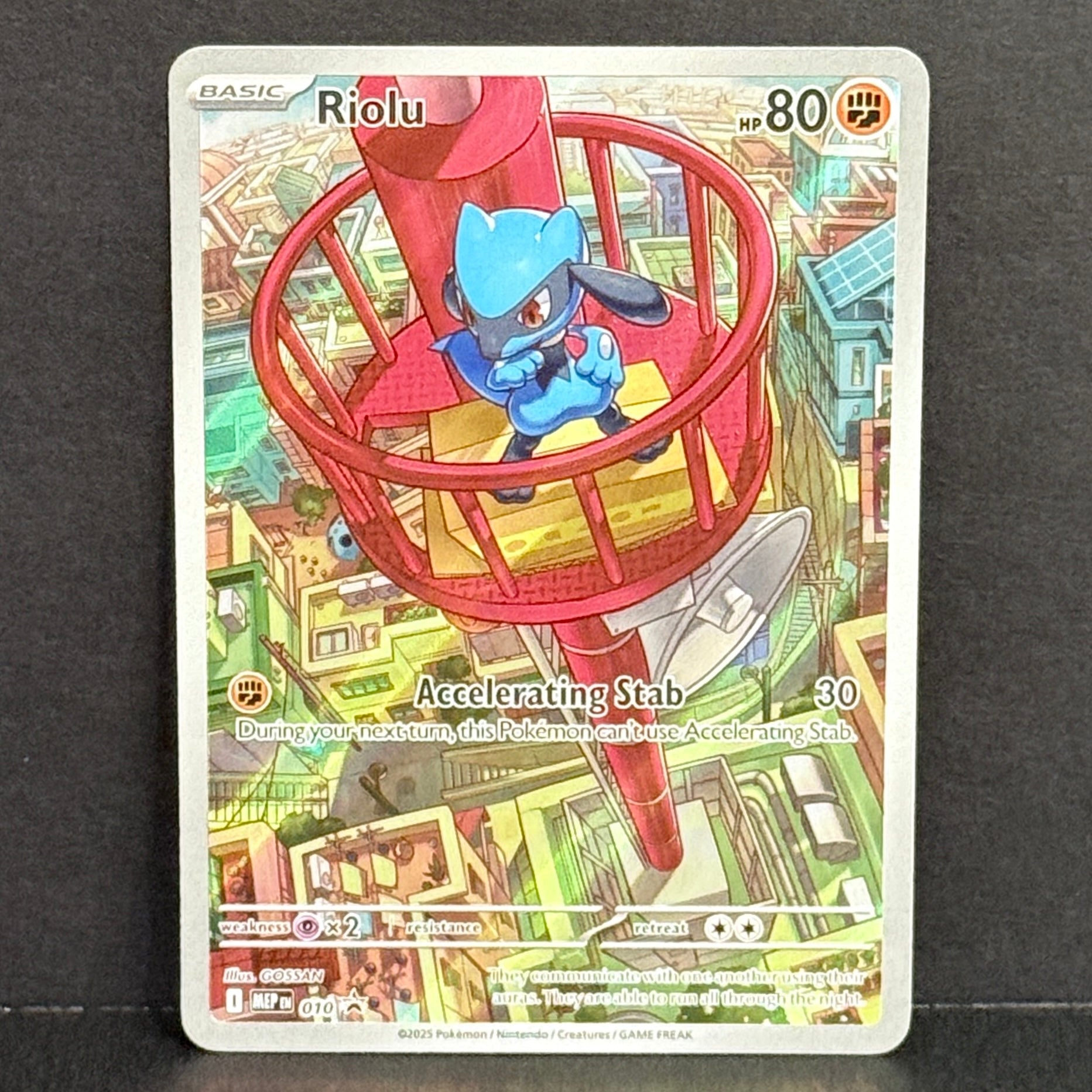 2025 Pokemon Mega Evolution Promos 010 Riolu Promo