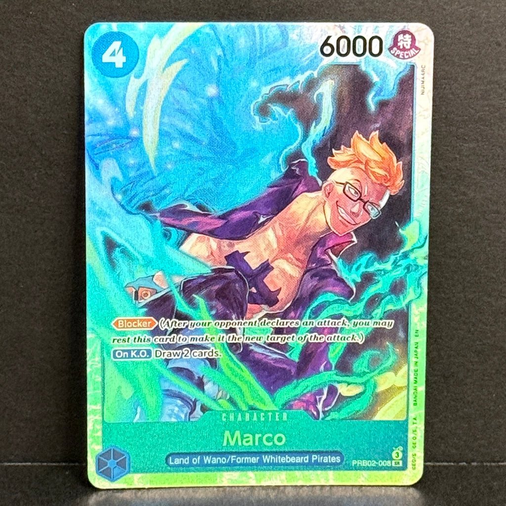 One Piece TCG The Best Vol.2 PRB02-008 Marco SR