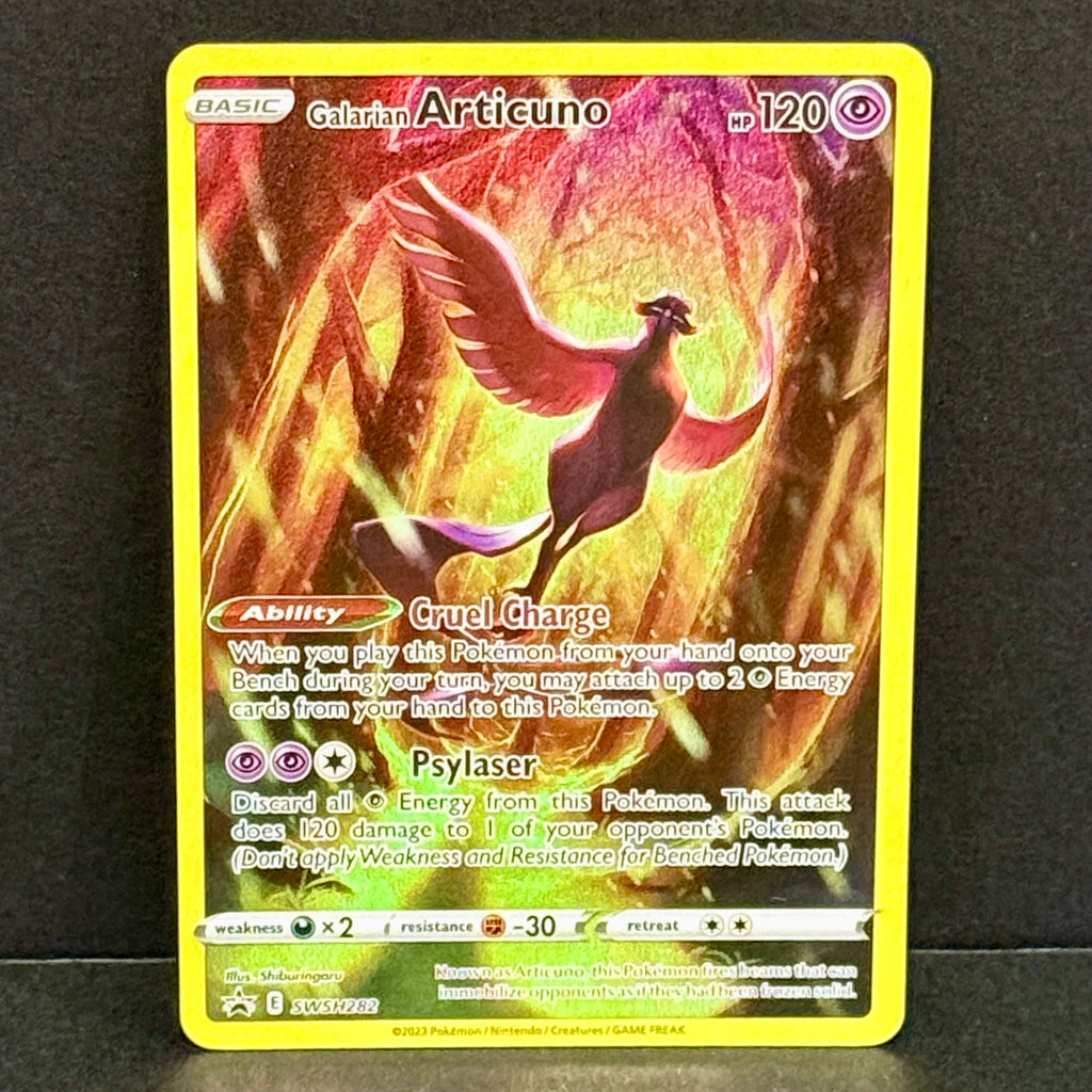 2021 Pokemon Sword & Shield Promo SWSH282 Galarian Articuno Promo
