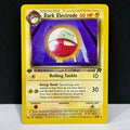 2000 Pokemon Team Rocket 34/82 Dark Electrode Uncommon 1st Edition