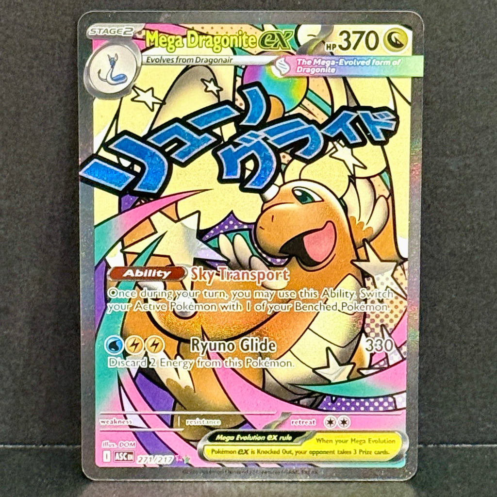 2026 Pokemon Ascended Heroes 271/217 Mega Dragonite EX Mega Attack Rare