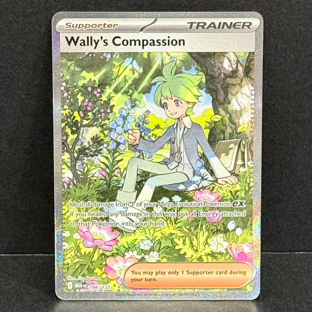 2025 Pokemon Mega Evolution 186/132 Wally's Compassion Special Illustration Rare
