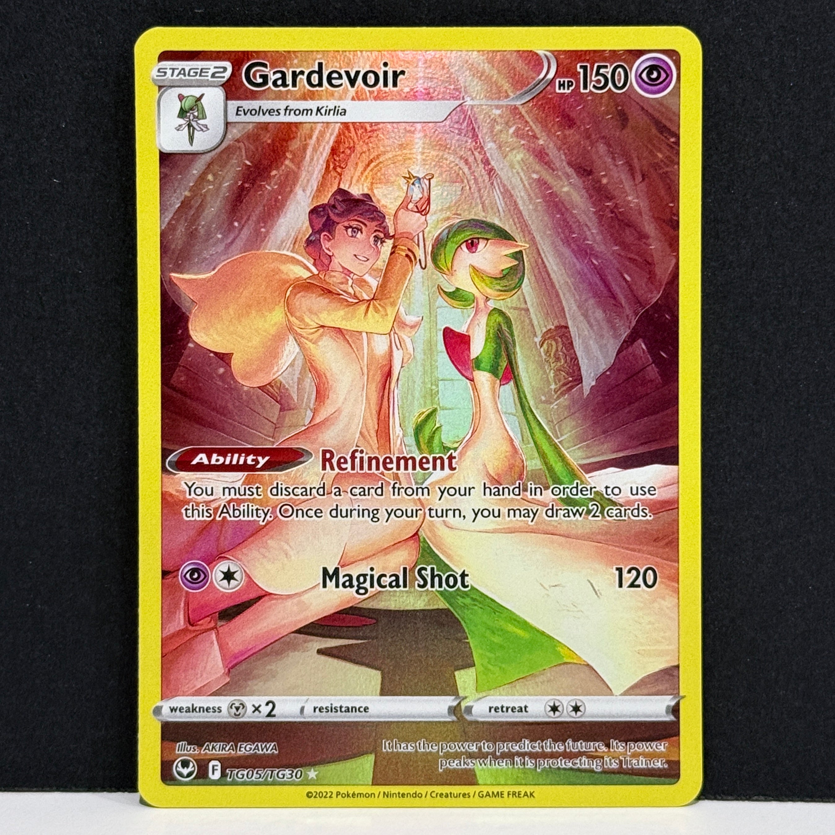 2022 Pokemon Silver Tempest Trainer Gallery TG05/TG30 Gardevoir Ultra Rare