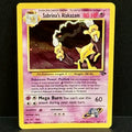 2000 Pokemon Gym Challenge 016/132 Sabrina's Alakazam Holo Rare