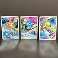 2026 Pokemon First Partners Illustration Collection Series 1 Trio (Gen IV)