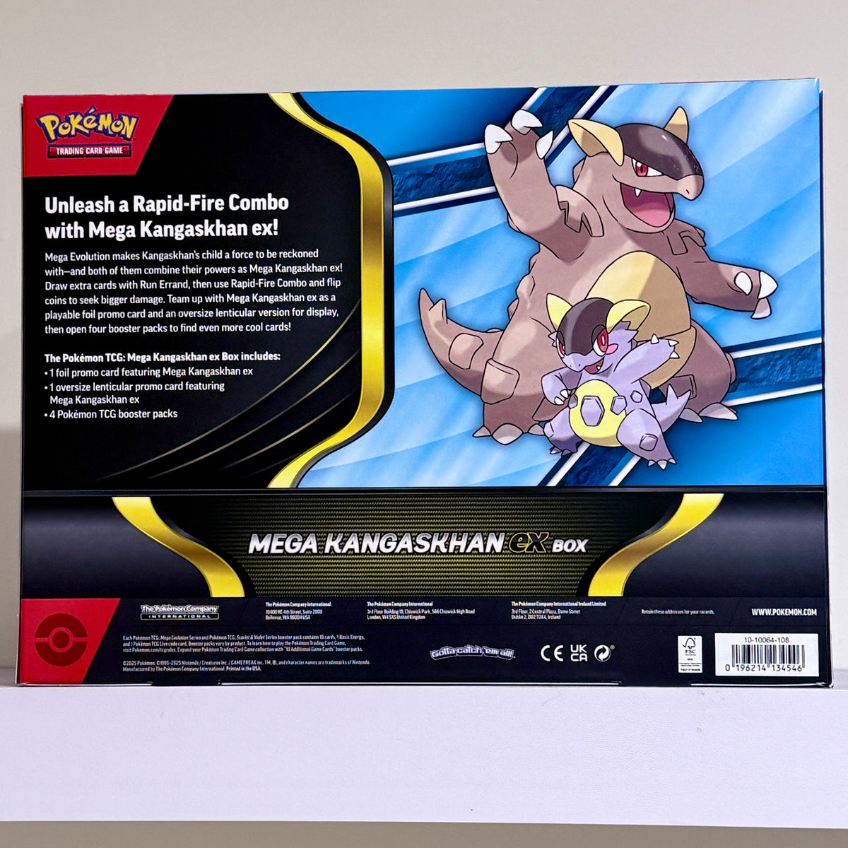 Pokemon Mega Kangaskhan ex Box